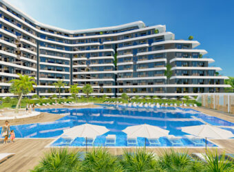 Appartements à vendre dans le complexe de luxe Aksu Antalya