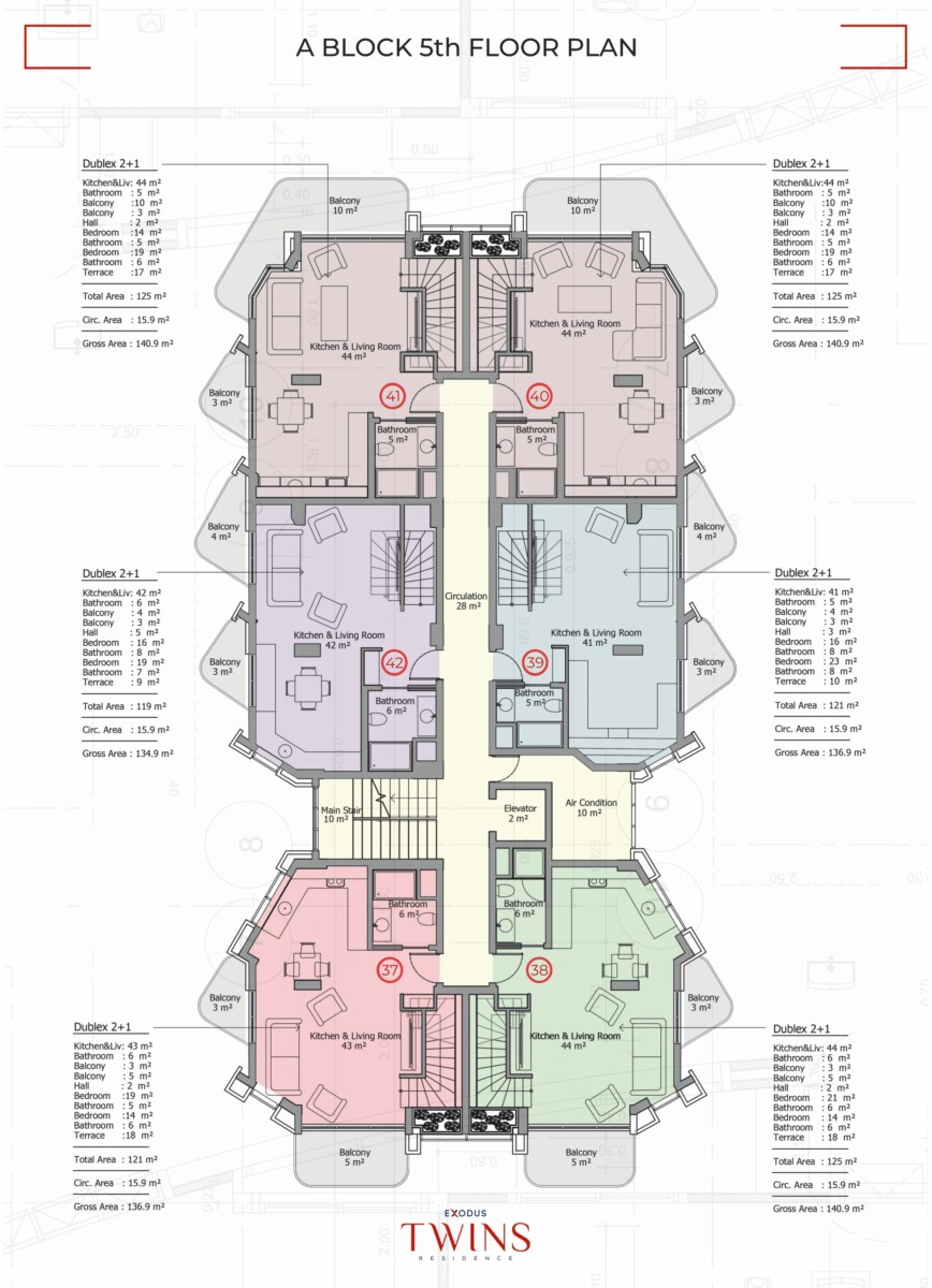 A Block 5 Floor Plan 
