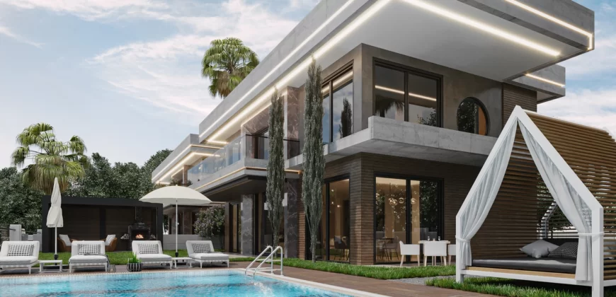 Luxury and Elegant Villa for Sale in Tepe Alanya