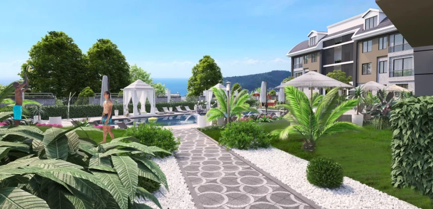Great Apartment Opportunities for Sale in Sugözü in Alanya