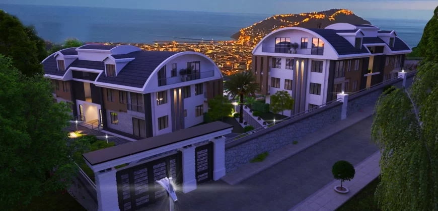 Great Apartment Opportunities for Sale in Sugözü in Alanya