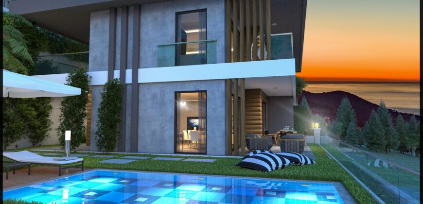 Perfect Villas for Sale in Tepe in Alanya
