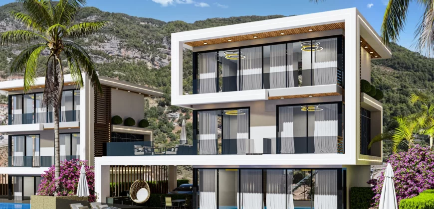 Villa's te koop in luxe complex Bektas Alanya