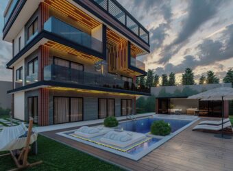 Bektaş Alanya'da Satılık 4+2 Villa