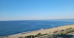 Three-room furnished apartment in a premium residential complex in the first coastline with sea views in Mahmutlar
