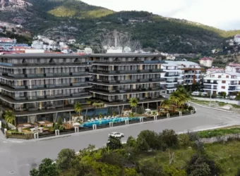 Apartment for Sale with a Good Location in Alanya Center