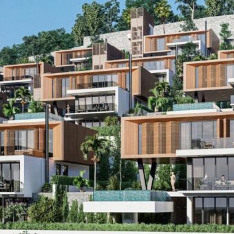 Het meest exquise project van villa's met een onvergetelijk uitzicht op de schoonheid van Alanya