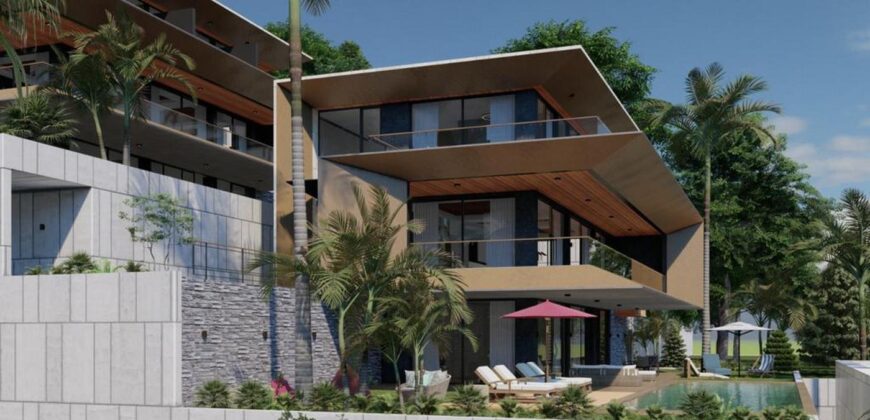 5 + 2 Villas in a villa complex in the Bektaş district of Alanya, 4 kilometers from the Mediterranean Sea and the famous Cleopatra Beach