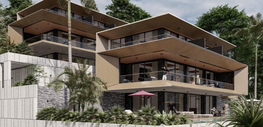 5 + 2 Villas in a villa complex in the Bektaş district of Alanya, 4 kilometers from the Mediterranean Sea and the famous Cleopatra Beach