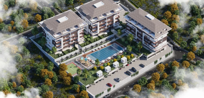 Amazing Properties for Sale with a Good Condition in Kestel in Alanya