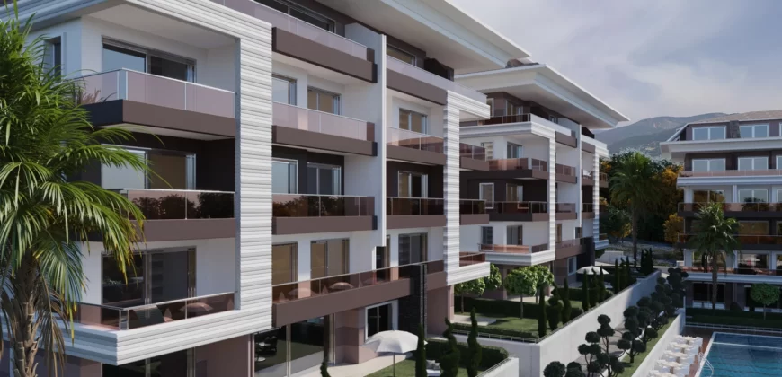 Amazing Properties for Sale with a Good Condition in Kestel in Alanya