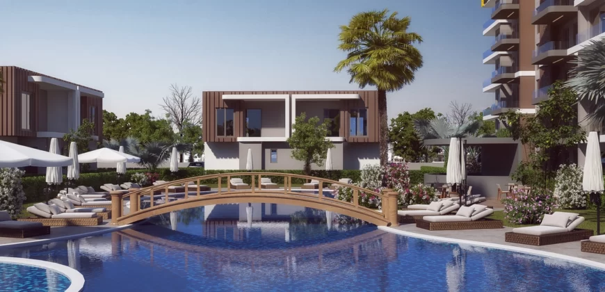 Moderne Wohnungen und Villen zum Verkauf in Aksu Altintas in Antalya