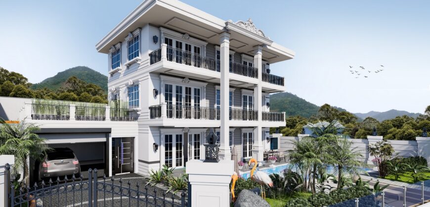 Villa for Sale 5+1 in Tepe in Alanya